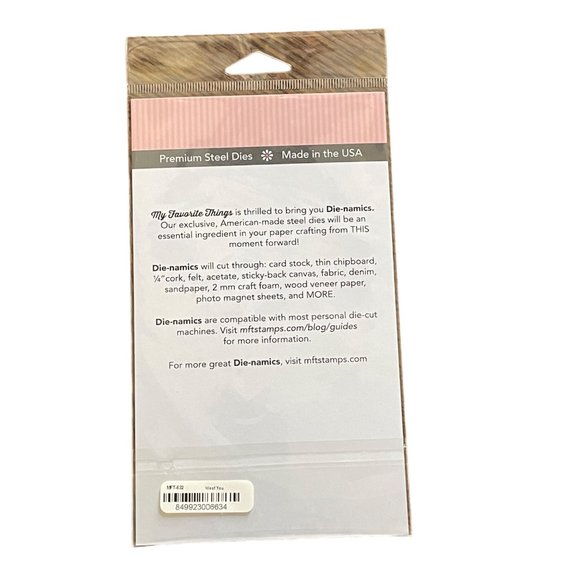 Dynamics Crafting Die My Favorite Things Die-Namics MFT 632 Woof You Retired u - Picture 13 of 15